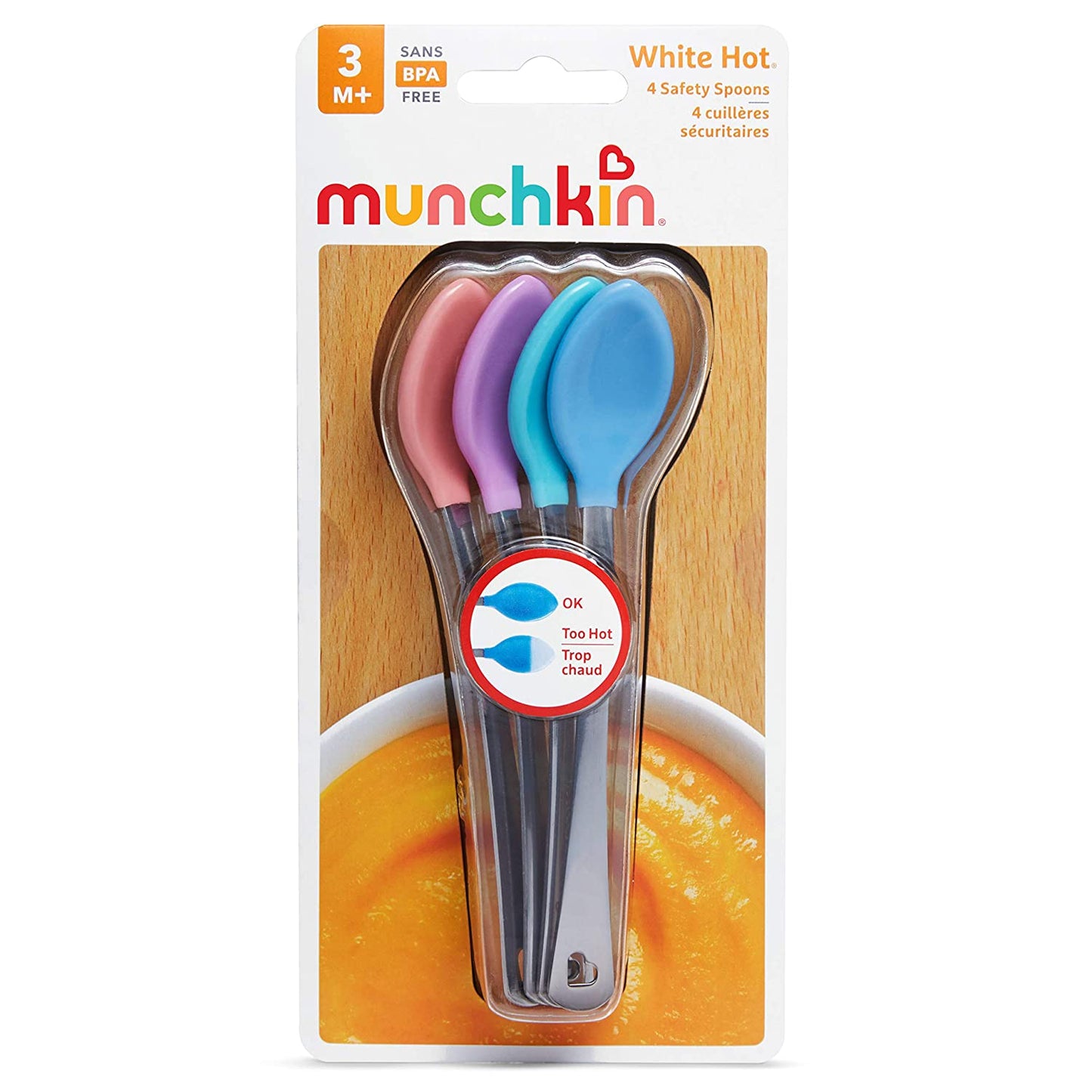 Munchkin White Hot Safety Spoons