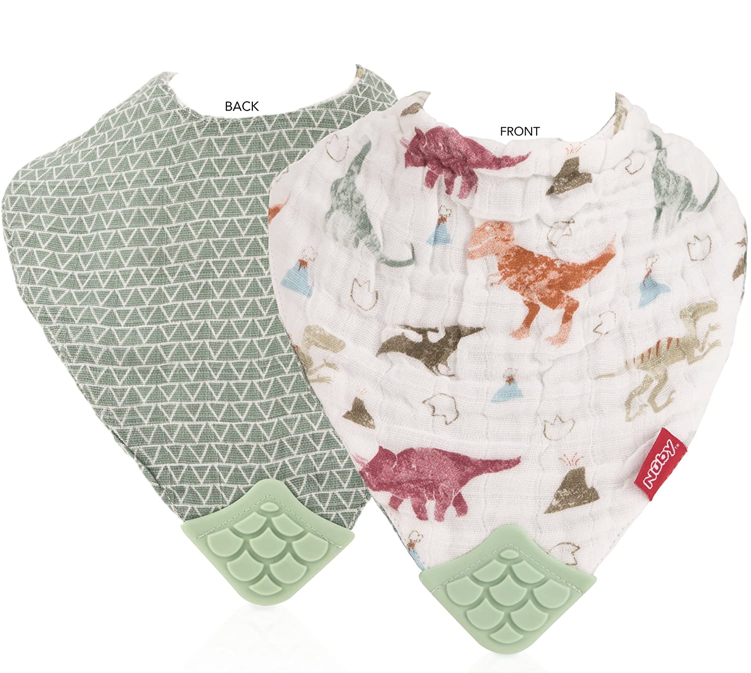 Nuby store muslin bibs