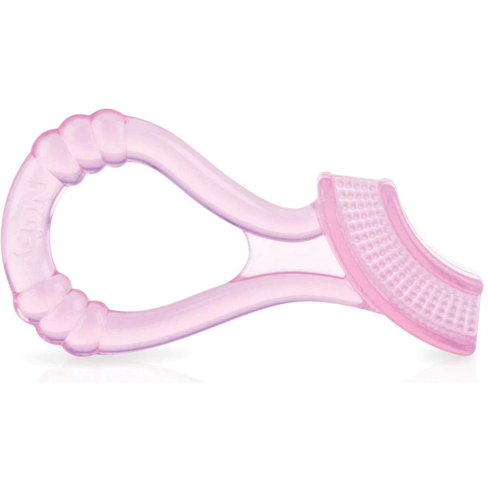 Nuby Silicone Gum Massager, Colors May Vary