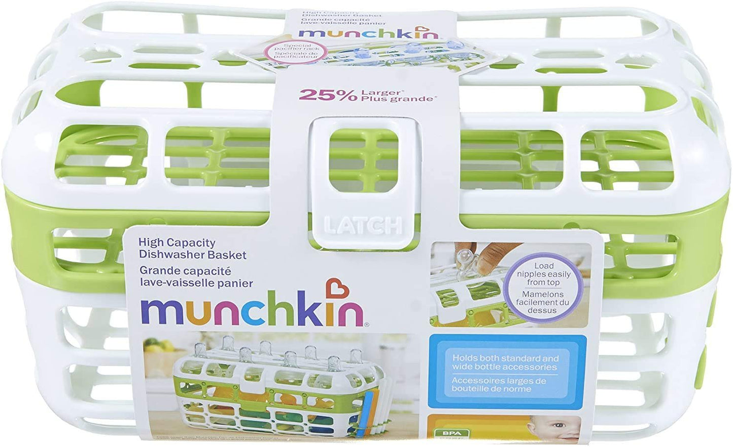 Munchkin High Capacity Dishwasher Basket