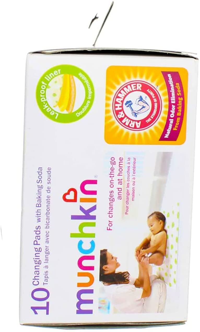 Munchkin Disposable Changing Pads 18" X 26.75" -10 Each (Pack of 3) [Health and Beauty]