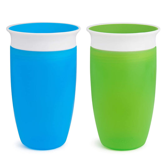 Munchkin Miracle 360 Sippy Cup, Green/Blue