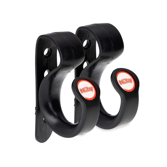 Nuby Nonslip Stroller Hook, 2 Pack