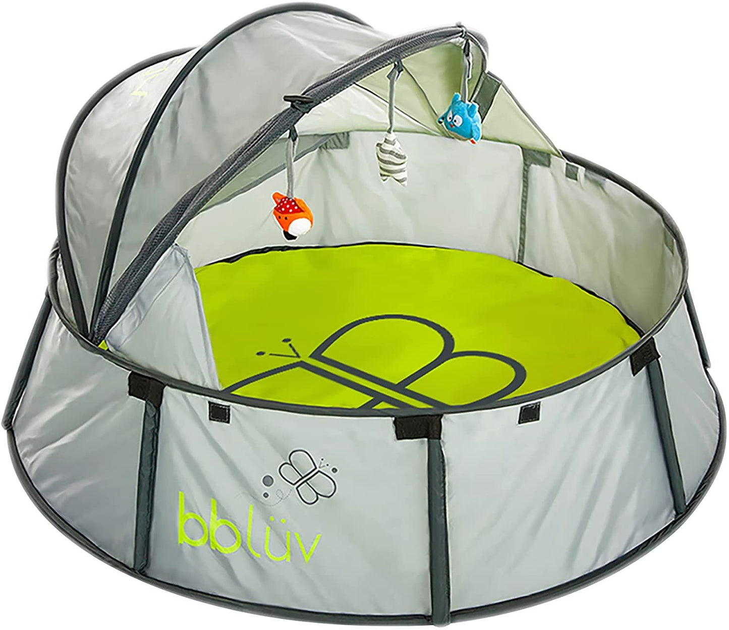 bblüv - Nidö Mini - 2-in-1 Compact Travel & Play Tent - Fun Canopy with UV Protection