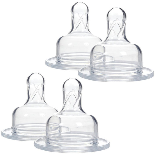Dr. Brown`s Natural Flow Level 3 Wide Neck Nipple - 4 Nipples
