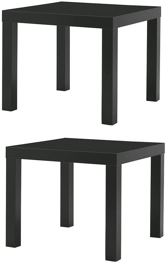 Ikea Table End Side White (2 Pack) Lack