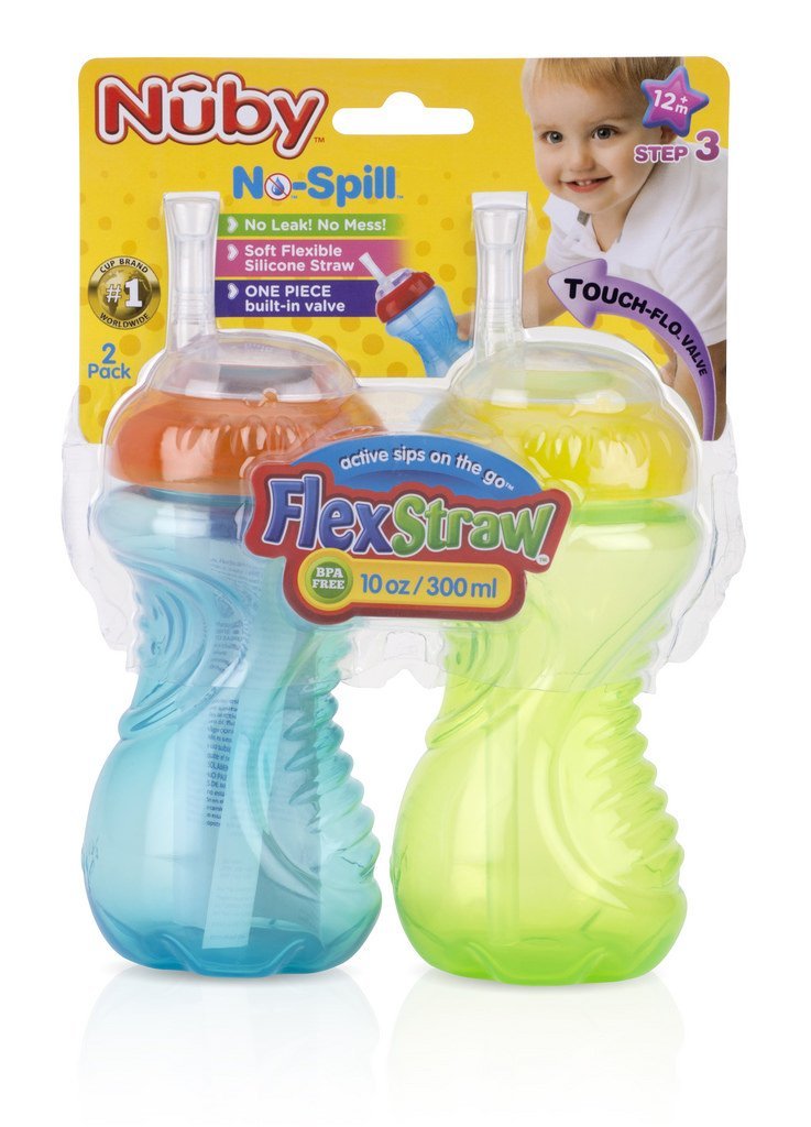 Nuby No-Spill Cup with Flex Straw
