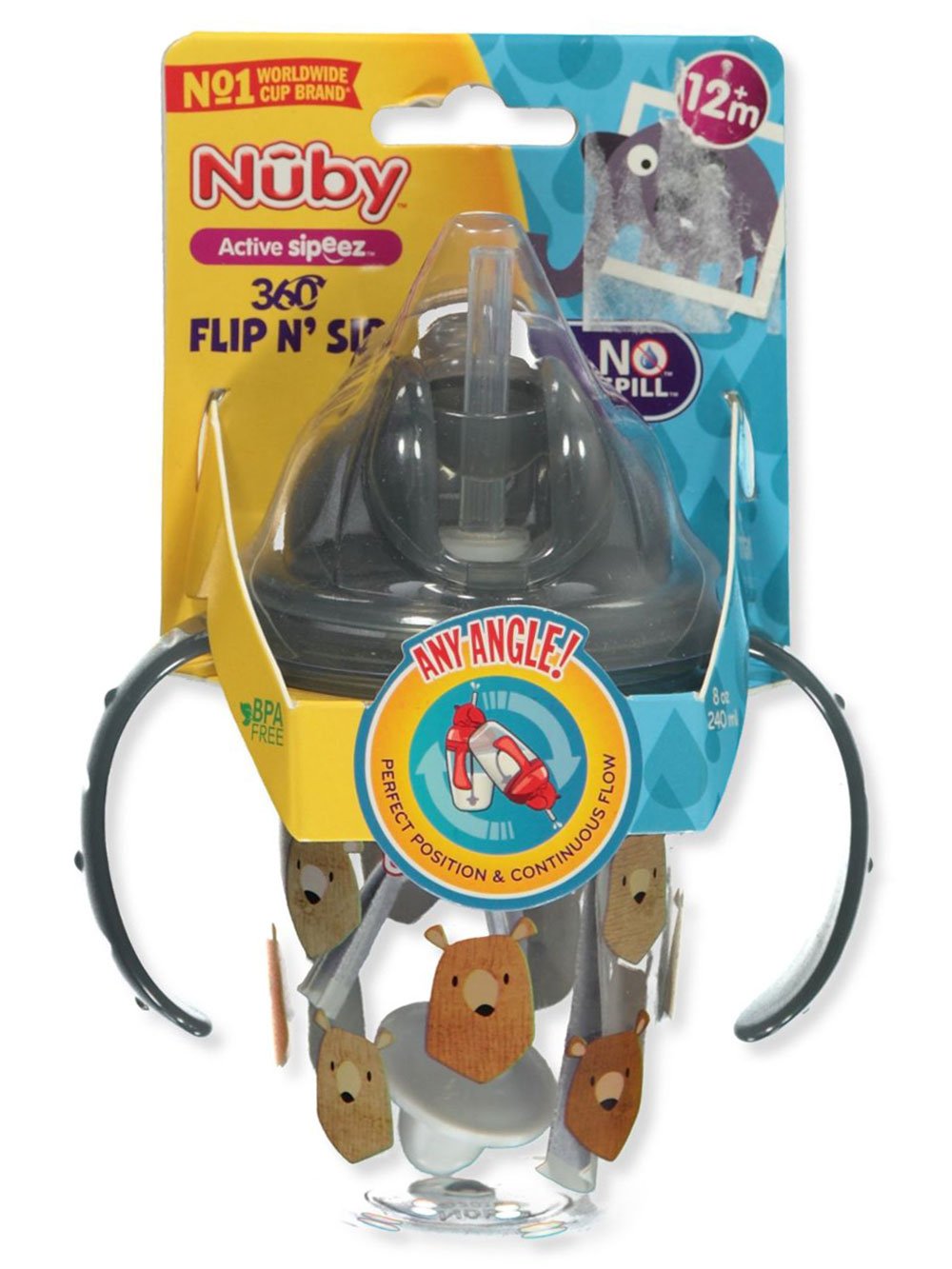 Nuby 360 Flip 'n Sip Cup  8 oz.