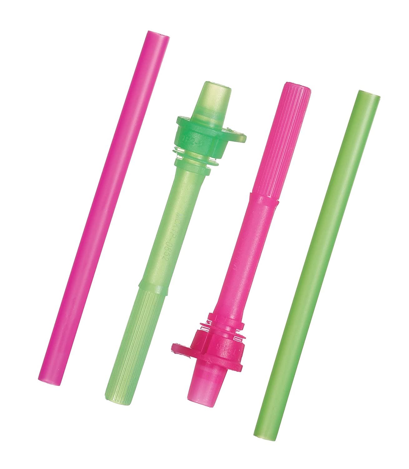 Munchkin Click Lock Replacement Straws with Valves - 2 pk - Assorted Colors