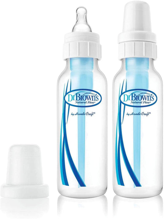 Dr. Brown's Natural Flow Standard Bottle, 8oz - 2pk