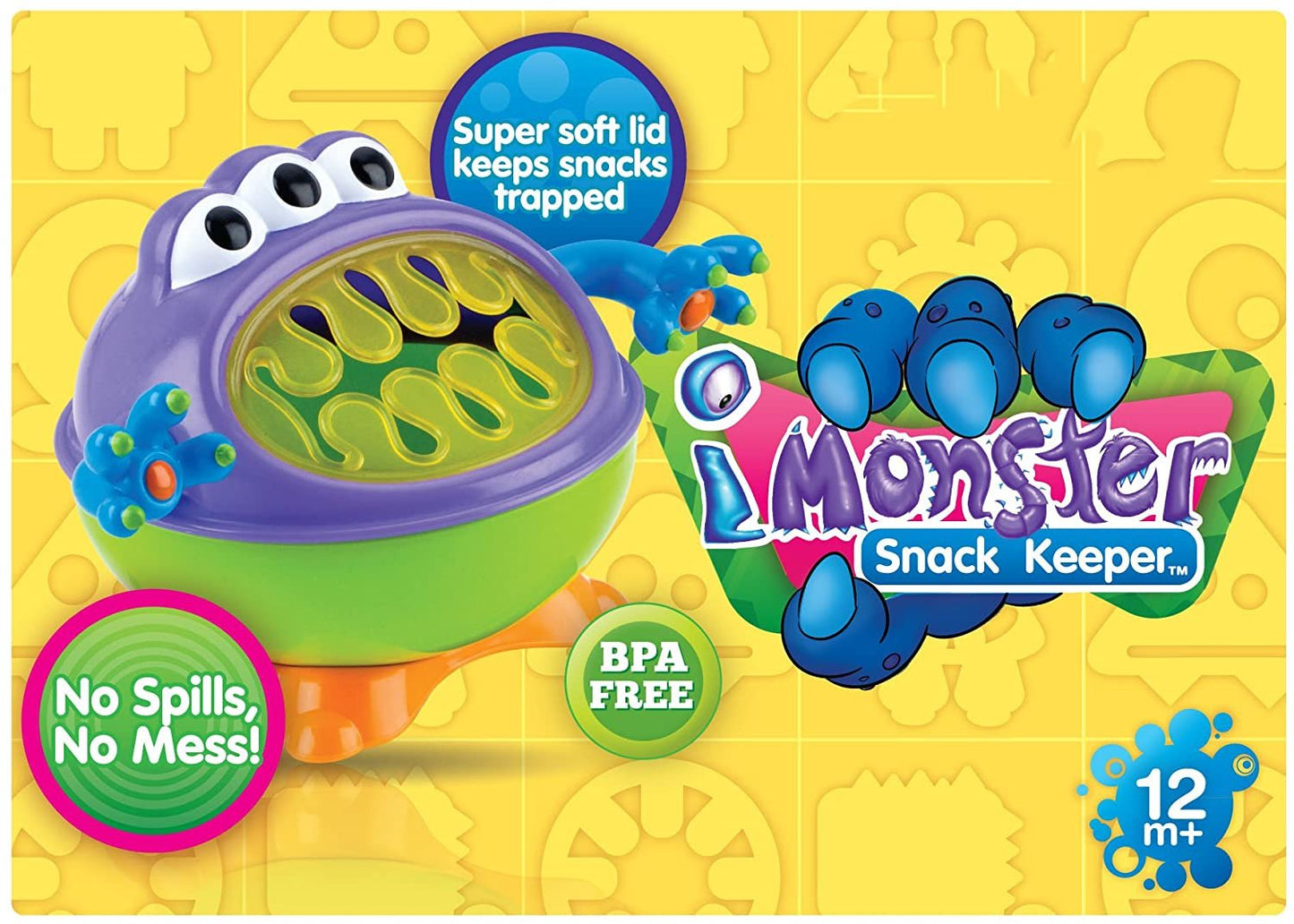 Nuby 3-D Monster Snack Keeper