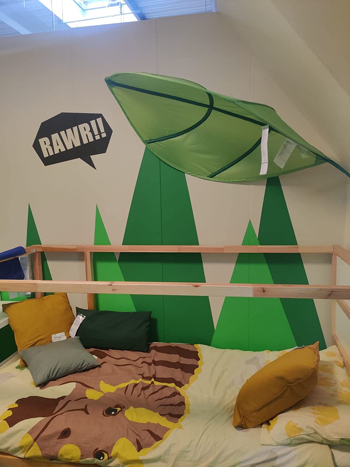 IKEA 403.384.05 Kid Bed Canopy Green, Polyester