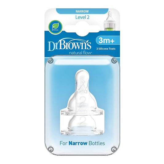 Standard Y Cut Silicone Nipple - 2 Pack