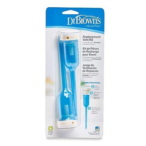 Dr. Brown's Standard 8 oz. Bottle Replacement Vent Kit Natural Flow