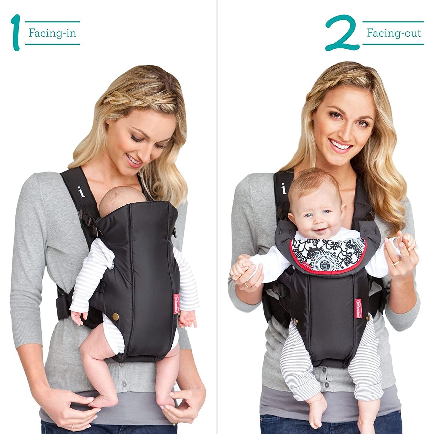Infantino Swift Classic Carrier, Black
