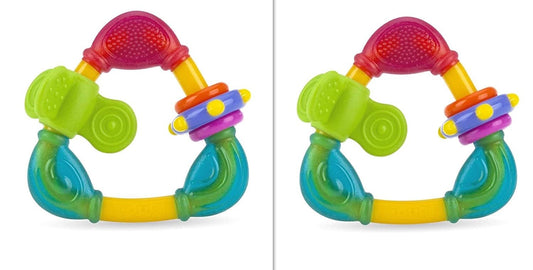 Nuby Spin N' Teethe Teether 2 Pack