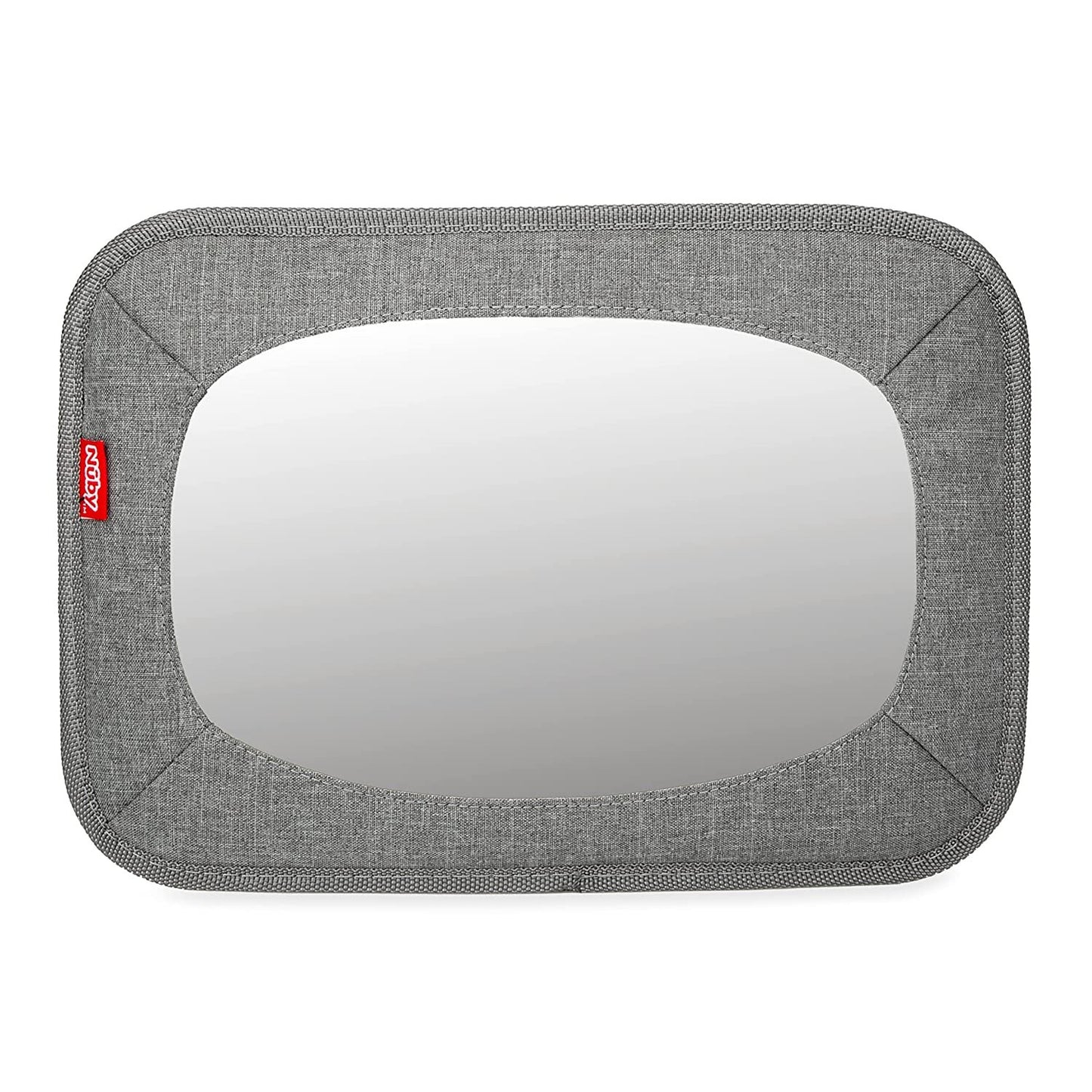 Shatterproof Backseat Baby Mirror: Rear Facing, Grey, 8.62 x 12.25 in / 21.9 x 31 cm