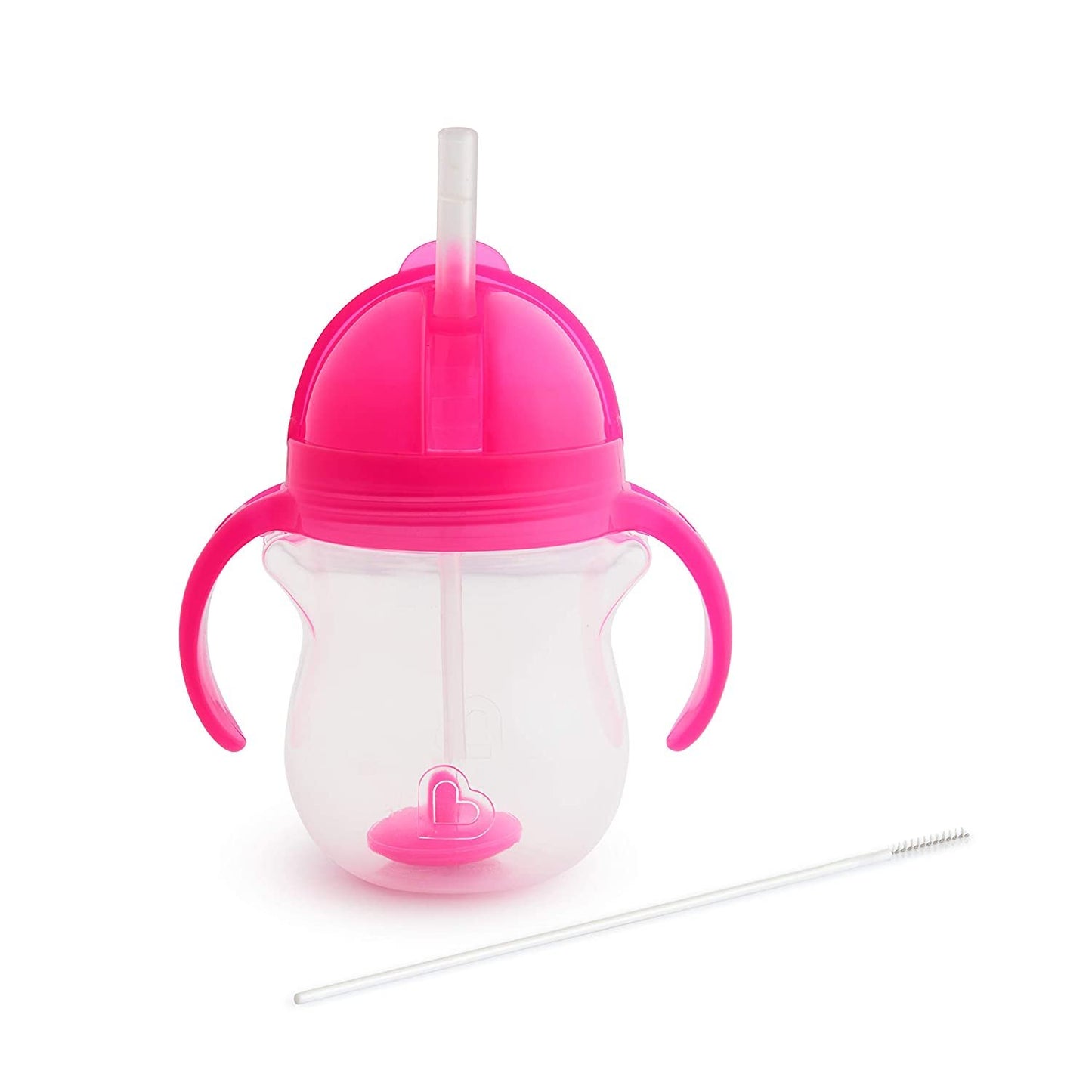 Munchkin Click Lock 7-Ounce Weighted Straw Flexi Cup Green
