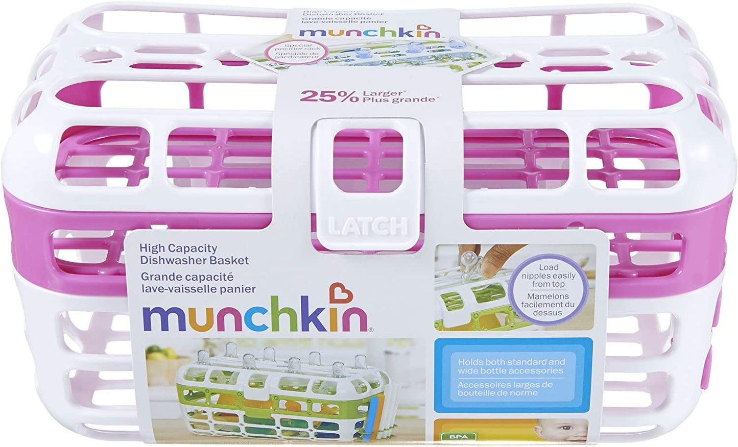 Munchkin High Capacity Dishwasher Basket