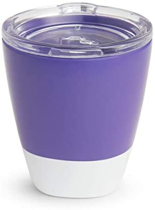 Munchkin Splash Toddler Cup with Training Lids Pack of 1 Cup (Purlpe)