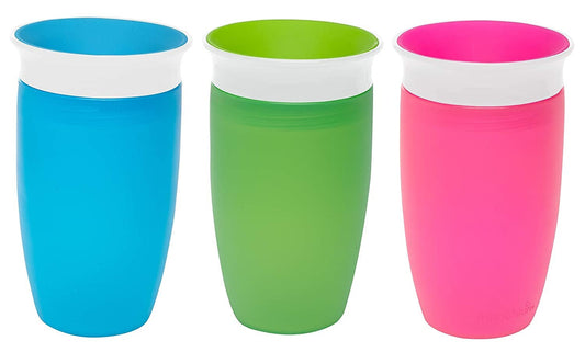 Munchkin Miracle 360 Degree 10 Ounce Spoutless Cup, 3 ,