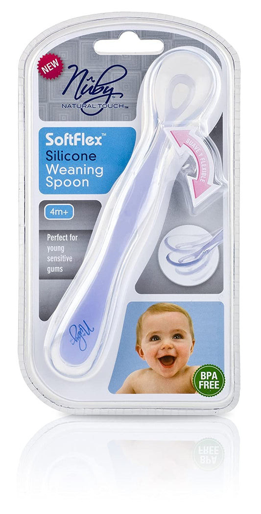Nuby Softflex Silicone Weaning Spoon