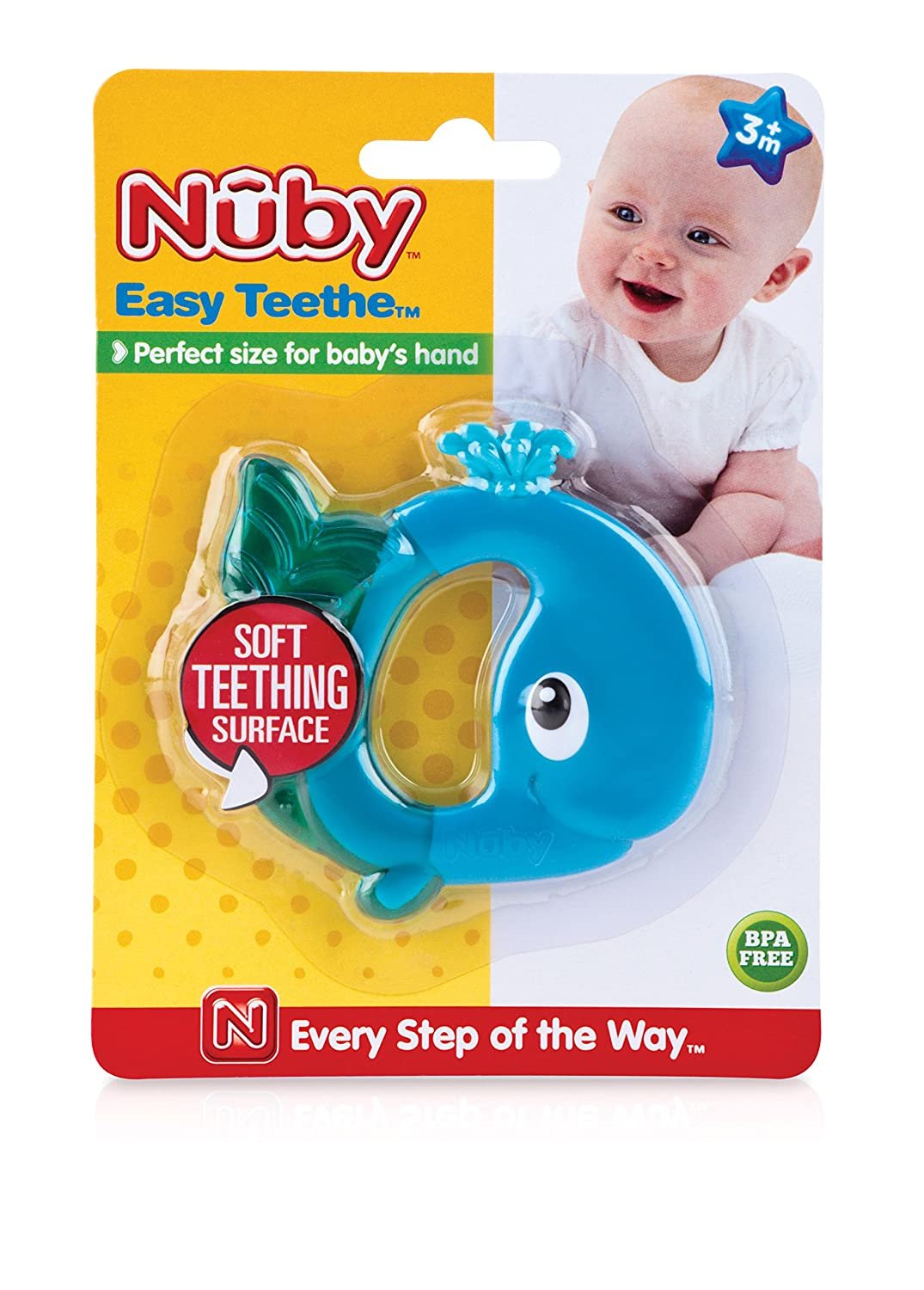 Nuby Easy Teethe- Soothing Character Teether