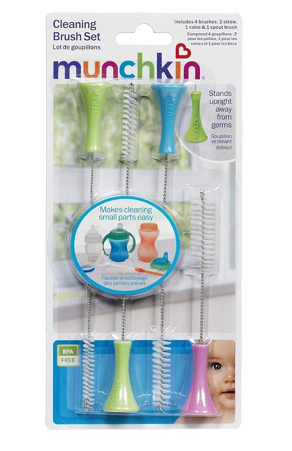 Munchkin Cleaning Brush 4 Pc. Set - 2 Sets