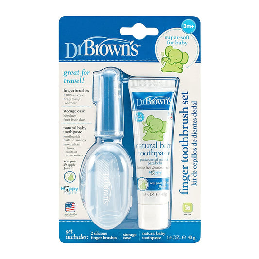 Dr. Brown's Finger Toothbrush Set