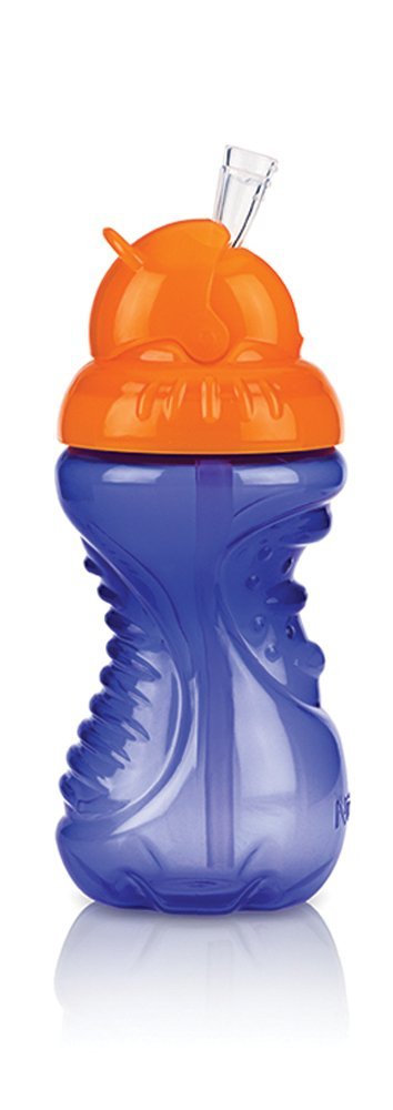 Nuby No-Spill Flip-It Cup, 10 Ounce, Colors May Vary