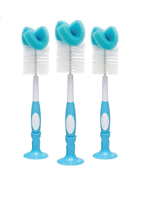Dr. Brown's Bottle Brush, Blue - Pack 3