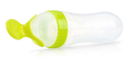 Nuby Natural Touch Silicone Travel Infa Feeder, 3 Ounce, Colors May Vary