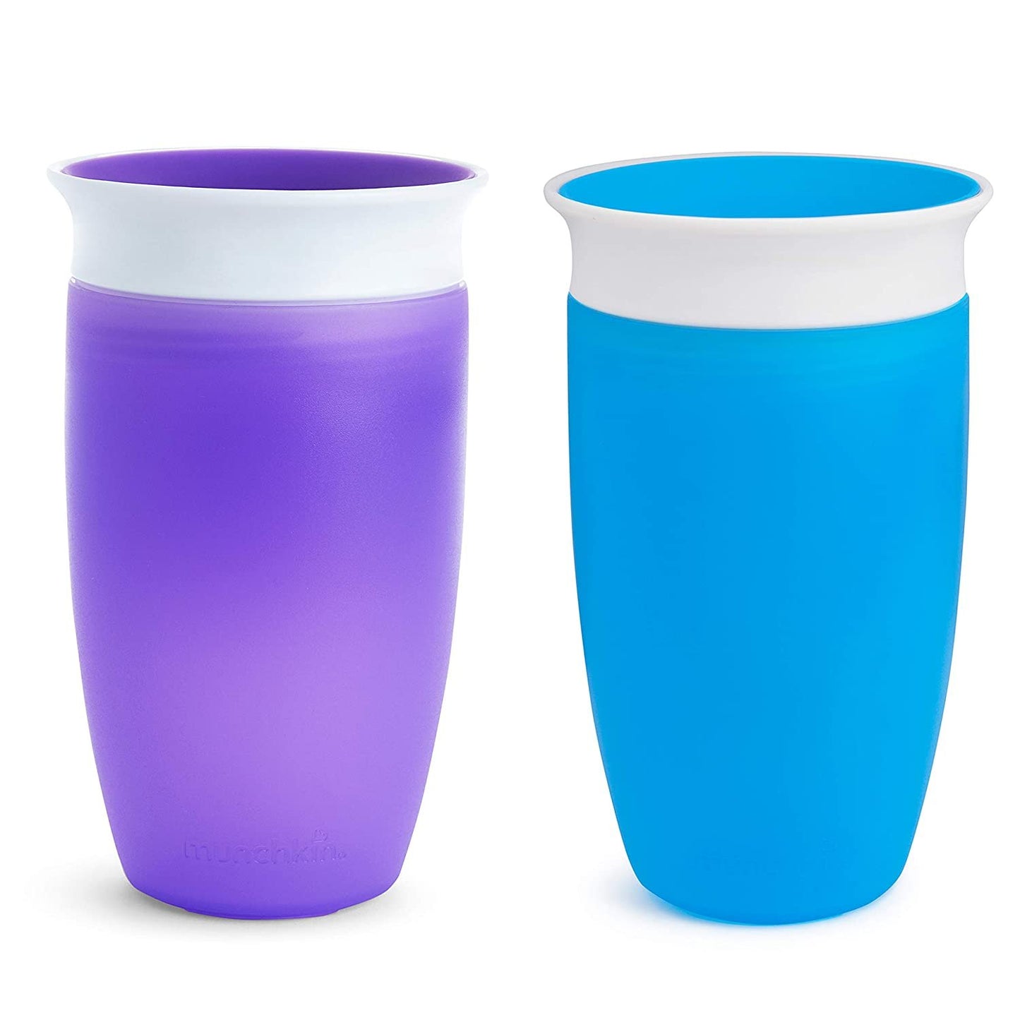 Munchkin Miracle 360 Degree Sippy Cup, 10oz, Blue/Green, 2 Pack
