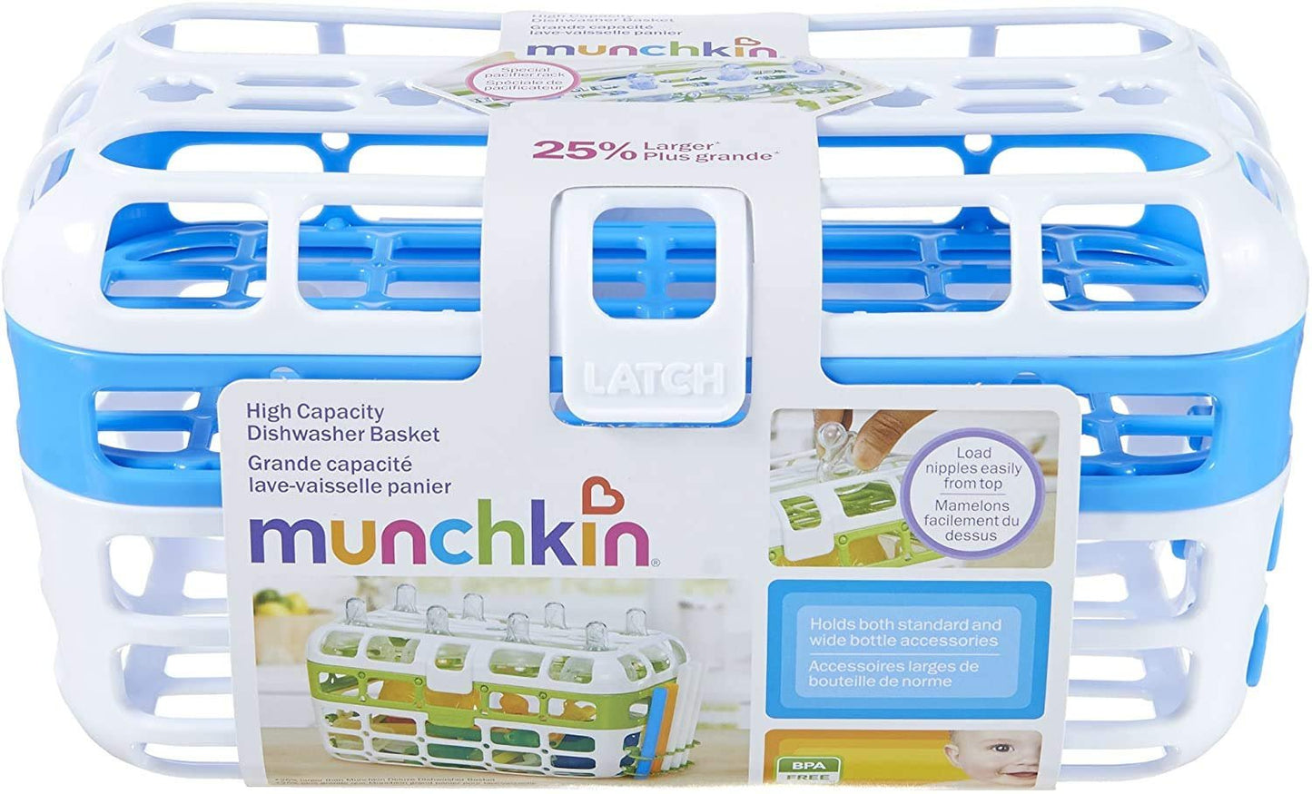 Munchkin High Capacity Dishwasher Basket