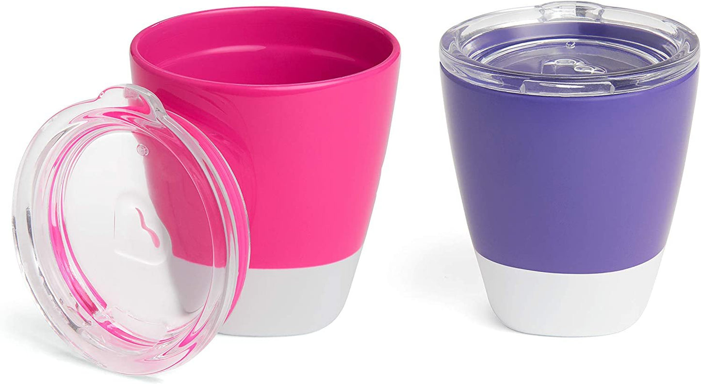 Munchkin Cup Set,, Purple/Pink