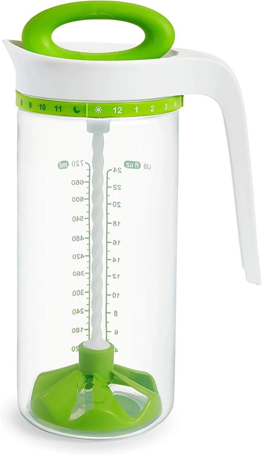 Munchkin Smart Blend Formula Mixing Pitcher, Green, 24 Ounce