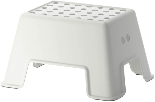 Ikea 602.651.63 Bolmen Slip Resistant Step Stool, 12-Inch
