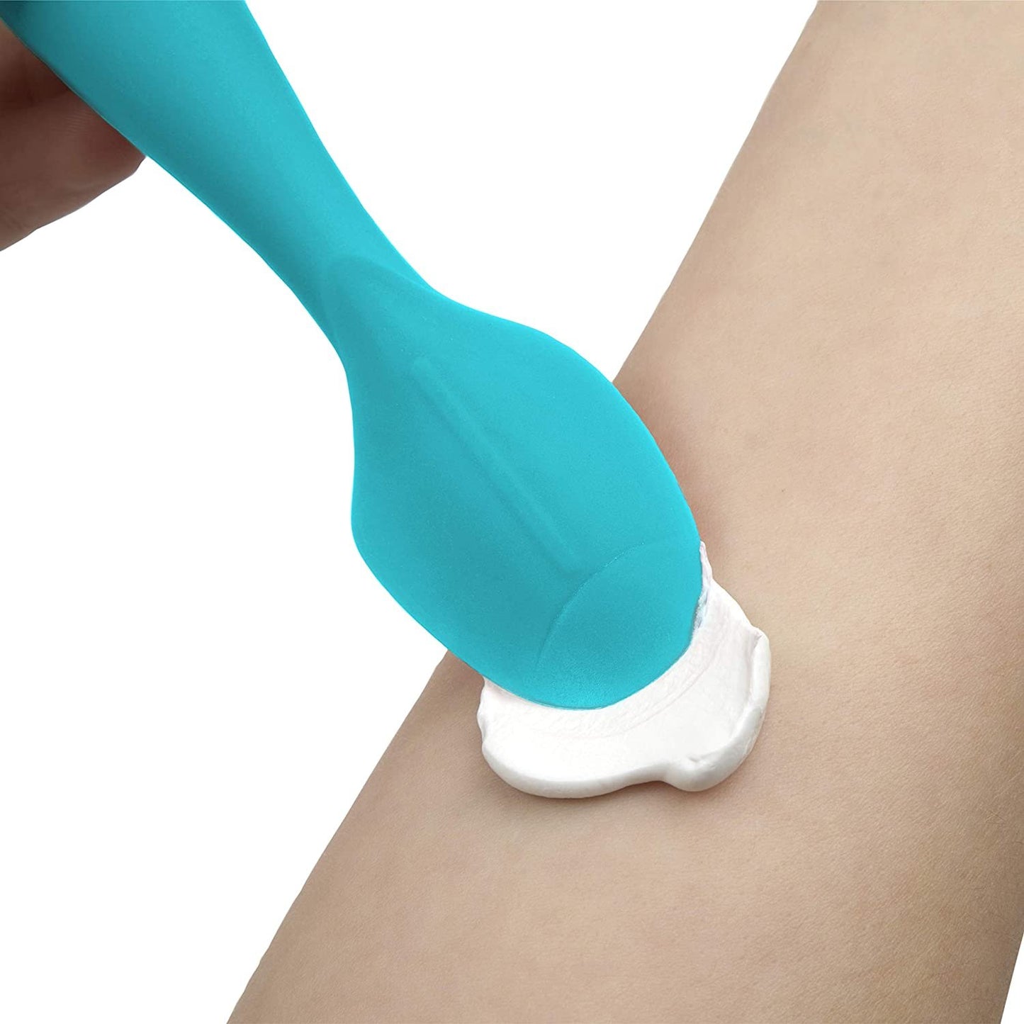 Nuby Silicone Diaper Cream Brush with Suction Base, Aqua