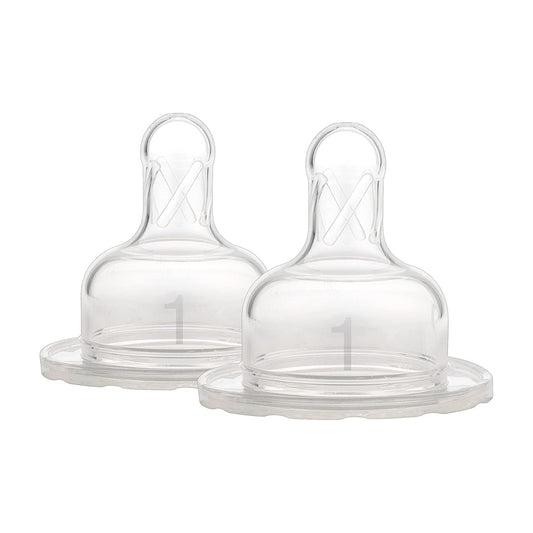 Dr. Brown's 2 Pack Natural Flow Level 1 Wide Neck Nipple