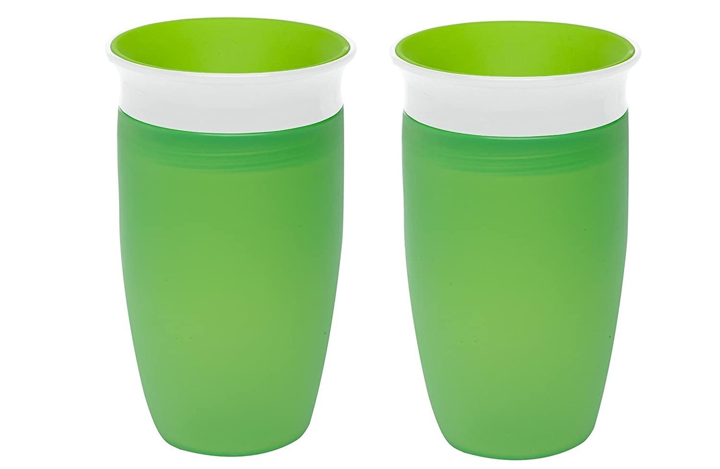 Munchkin Miracle 360 Sippy Cup, Green, 10 Ounce, 2 Count