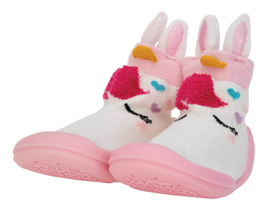 Nuby Snekz Comfortable Rubber Sole Sock Shoes for First Steps