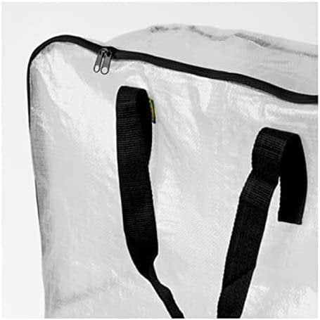 Ikea DIMPA 3 pcs Extra Large Storage Bag, Clear Heavy Duty Bags, Moth and Moisture Protection Storage Bags