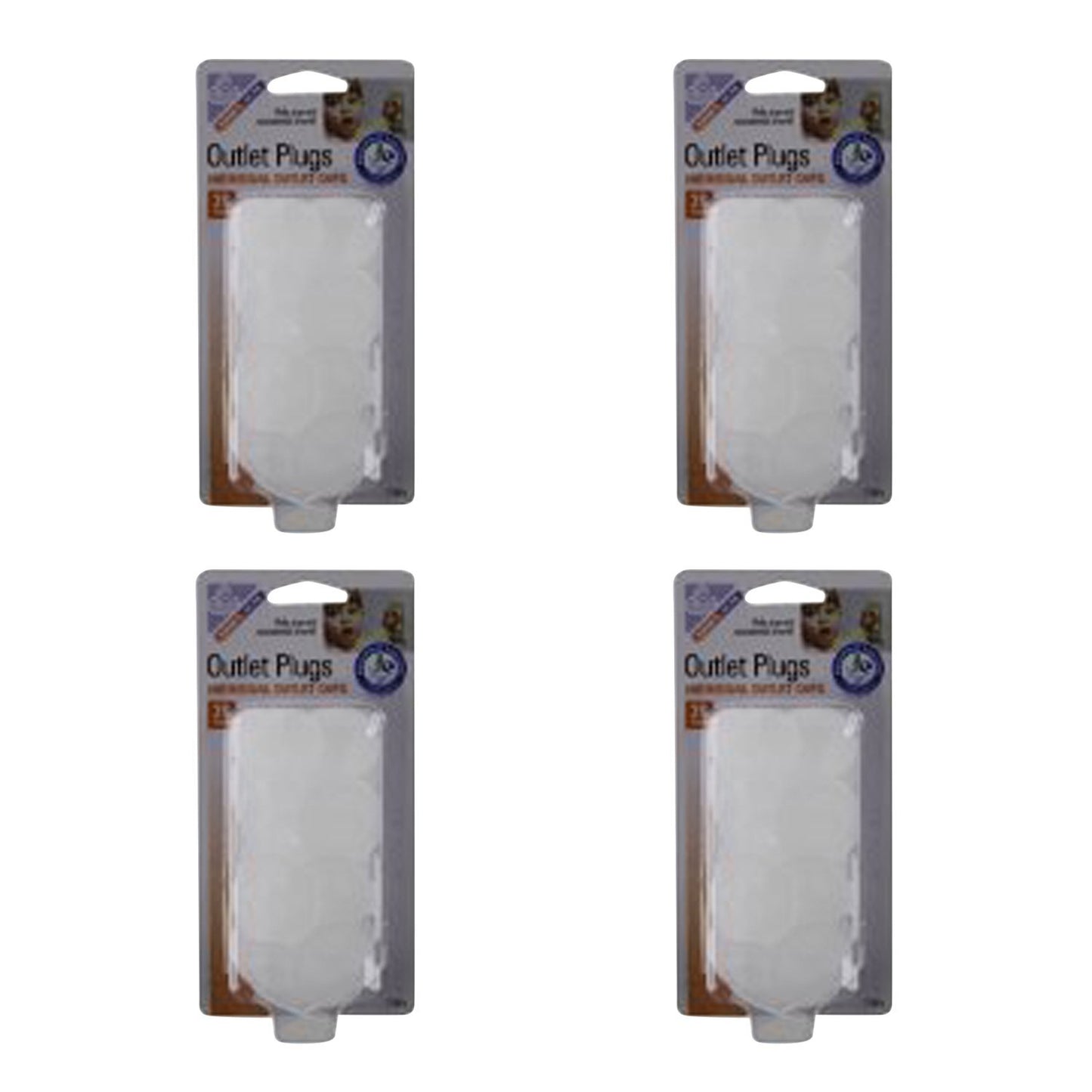 Mommy's Helper Outlet Plugs - Multi Packs - 4 Pack of 36