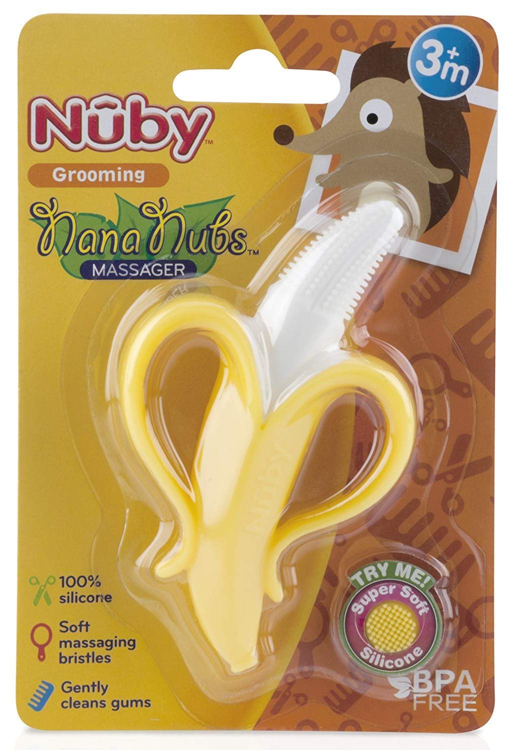 Nuby NanaNubs Teething Toothbrush