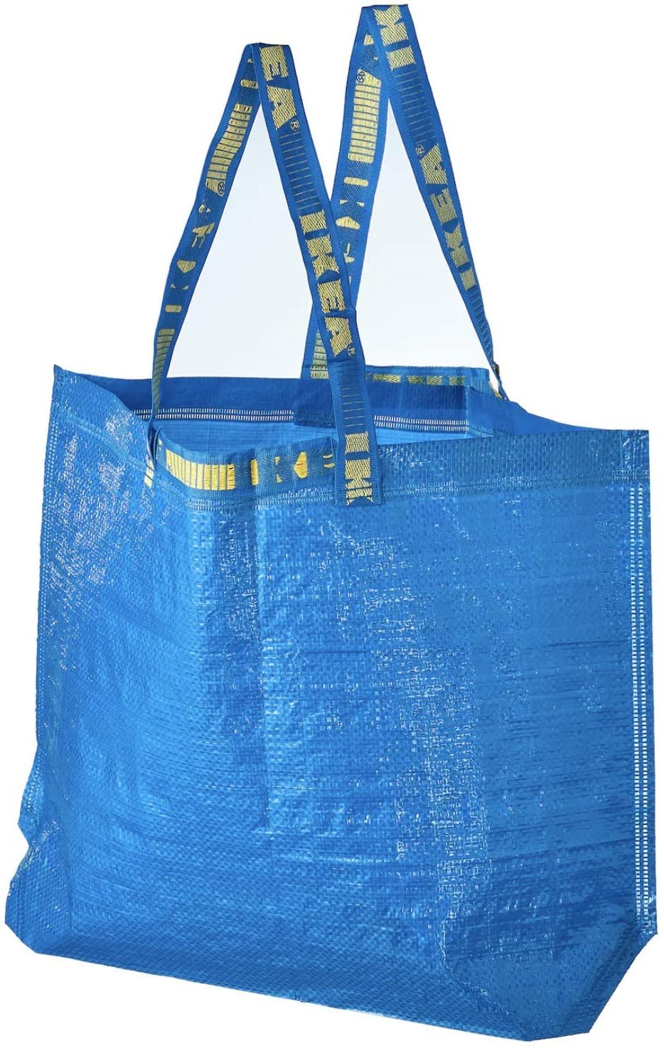 IKEA Frakta Medium Shopping Bags 4 Pack 10 Gal Blue Tote Multi Purpose Durable Material