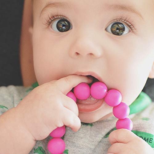 Nuby Teething Trends Hanging Pendant Necklace