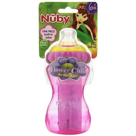 Nuby "Flower Child" No-Spill Cup (11 oz.)