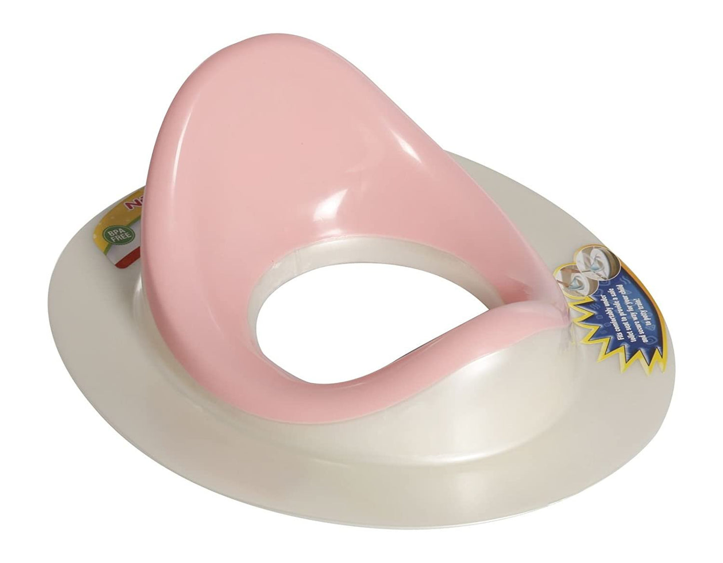 Nuby Toilet Trainer Seat, Pink